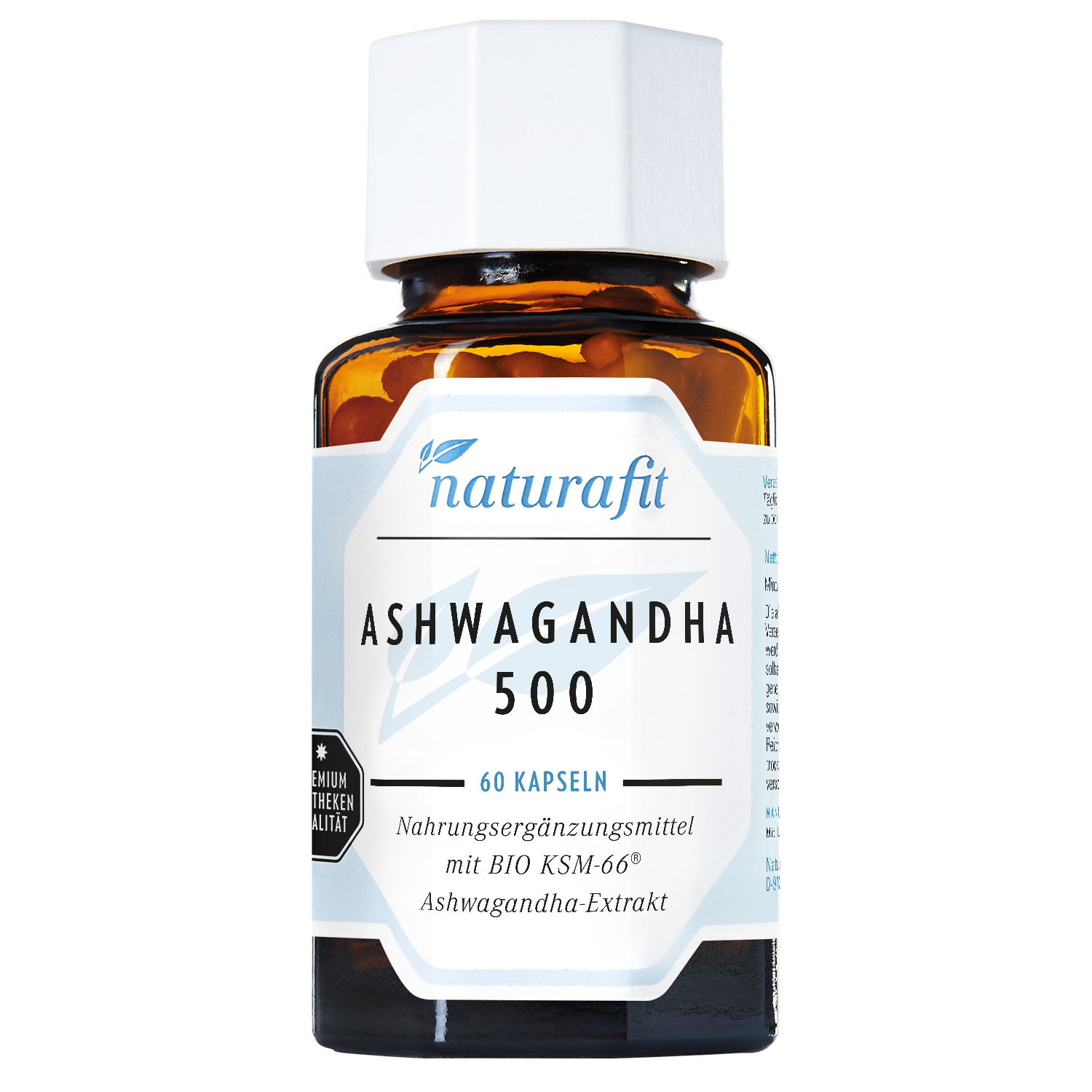 Naturafit Ashwagandha 500 mg Kapseln 60 St