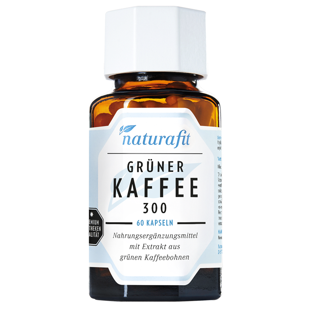 NATURAFIT grüner Kaffee 300 Extrakt Kapseln